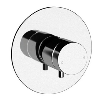 Mixer Built-in Thermostatic Mixer for Shower, Rough-In Valve Included Remer NT30US